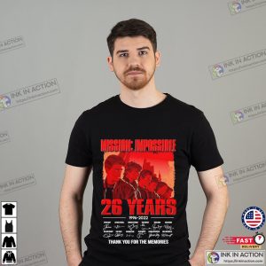 Mission Impossible 1996-2022 26 Years Celebration Shirt