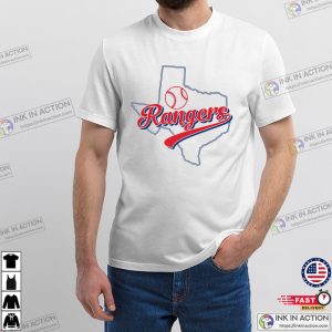 MLB Rangers Baseball Shirt