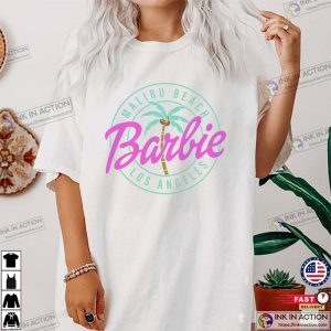 Malibu Beach Los Angeles Graphic Tee Babydoll Shirts