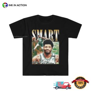 Marcus Smart Retro 90s Unisex Basketball Shirt 4 Ink In Action