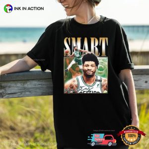 Marcus Smart Retro 90s Unisex Basketball Shirt 5 Ink In Action