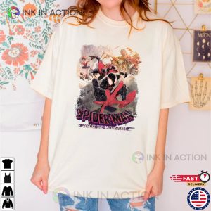 Marvel Spider Man Across the Spider Verse Miles Morales Shirt 1 Ink In Action