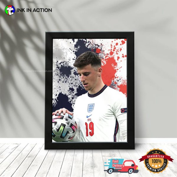 Mason Mount England Euro Poster