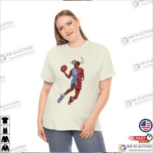 Michael Jordan Vintage Graphic Tee, Michael Jordan Basketball T-shirt