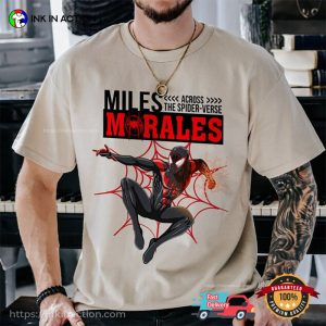 Miles Morales Spider Man Spider Man 2023 Shirt 1 Ink In Action