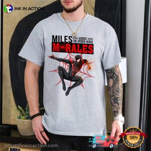 Miles Morales Spider Man Spider Man 2023 Shirt 2 Ink In Action