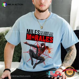 Miles Morales Spider Man Spider Man 2023 Shirt 3 Ink In Action