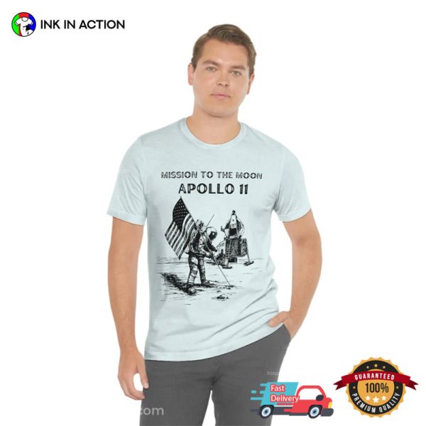 Mission To The Moon Apollo 11 USA Unisex Shirt