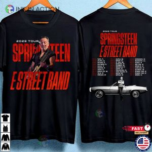 Music tour 2023 bruce springsteen band Shirt 1 Ink In Action