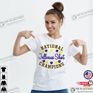 National Champions Jelleaux Shot 2023 T-shirt