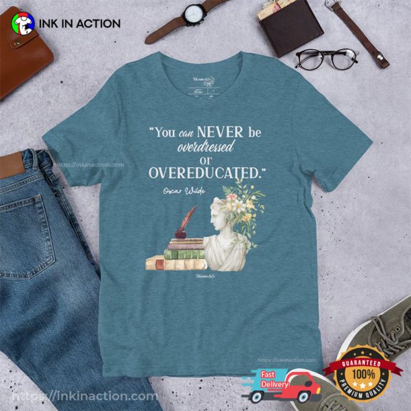 Oscar Wilde Quote Dark Academia Aesthetic Unisex T-Shirt