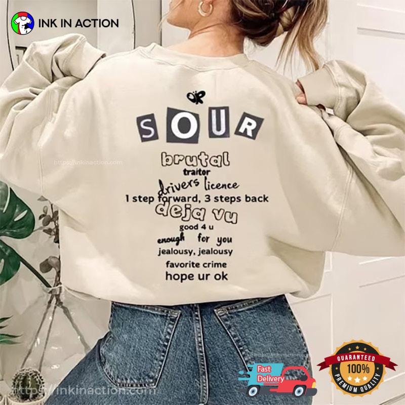 Olivia Rodrigo Sour Tour Jacket - Coats & jackets