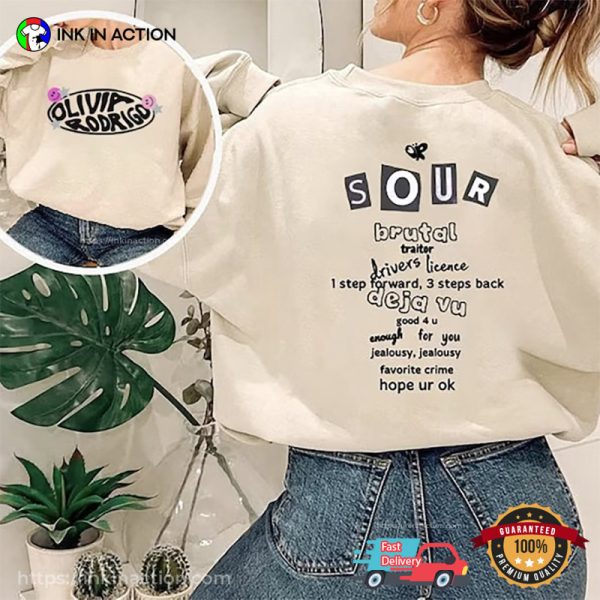 Olivia Sour Tour 2 Side Shirt