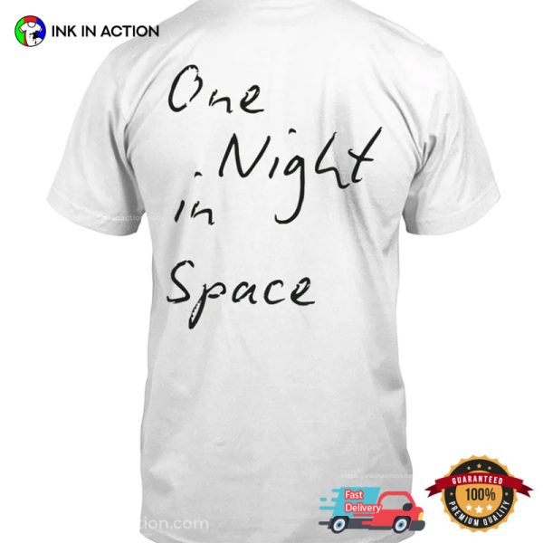 One Night In Space BURNA BOY 2 Side Shirt