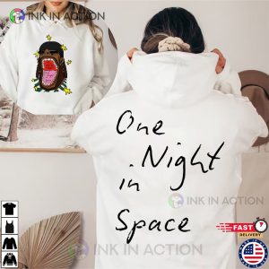 One Night In Space BURNA BOY 2 Side Shirt 3 Ink In Action