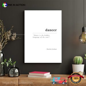 Personalized dancer definition Print, dance meaning Birthday Gift For Dancer