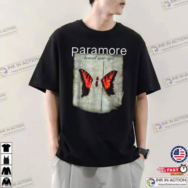 Paramore Band New Eyes Rock Band Shirt