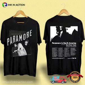 Paramore In North America, Paramore Concert 2023 T-shirt