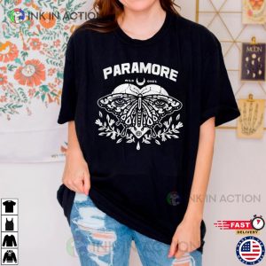 Paramore UK Tour 2023 T shirt paramore hayley williams 2 Ink In Action