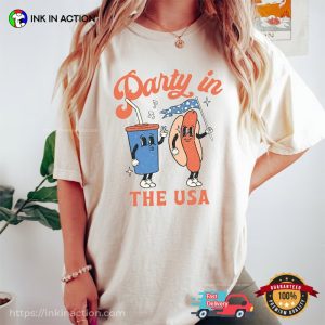 Party In The USA, Funny 4th Of July Shirts