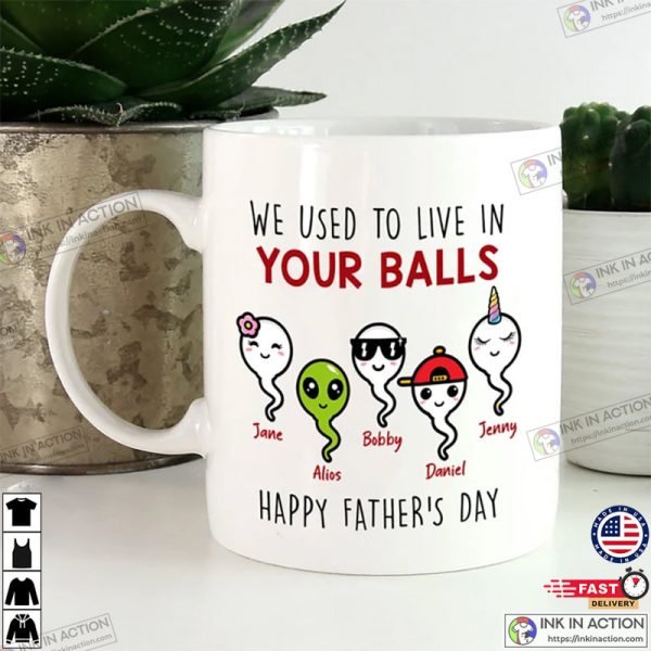 Personalized Funny Dads Mug From Kids