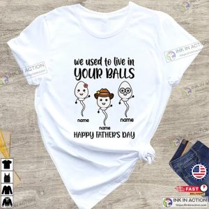 Personalized Sperms Shirt funny dad gifts 2 Ink In Action