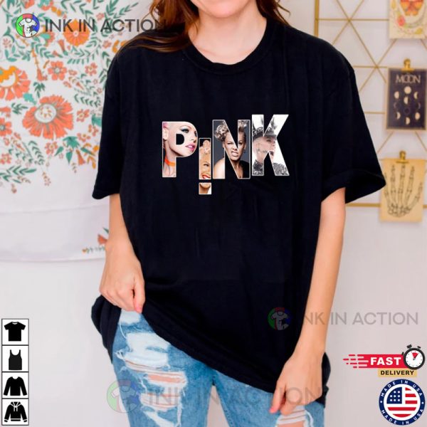 Pink Summer Tour Musical Concert T-Shirt