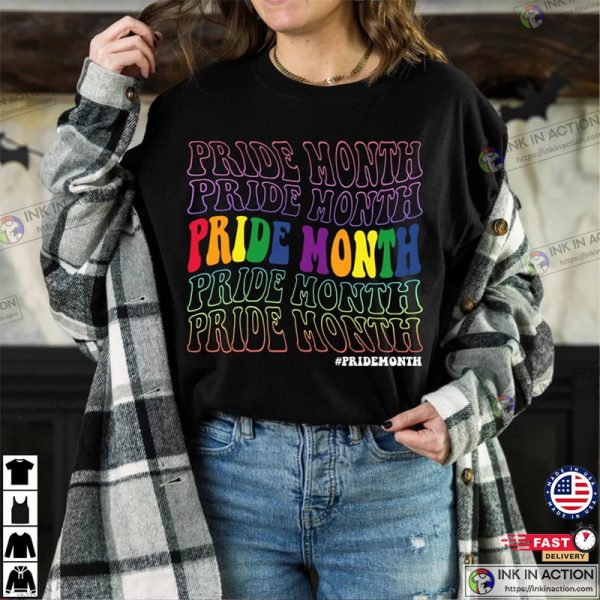 Pride Month Demon T-Shirt, LGBTQ Ally