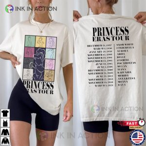 Princess Eras Tour Swifties Gift T Shirt 2 Ink In Action