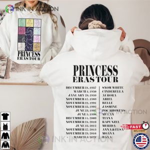 Princess Eras Tour Swifties Gift T Shirt Ink In Action