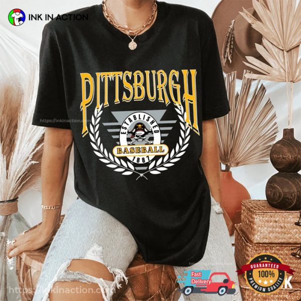 Retro Pittsburgh 1887 Shirt, Pittsburgh Pirates Baseball Merch