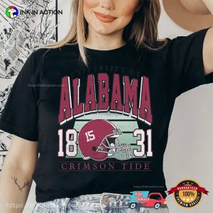 Retro 90’s Alabama 1831 Crime Tide Shirt, Ncaa Alabama Football Merch