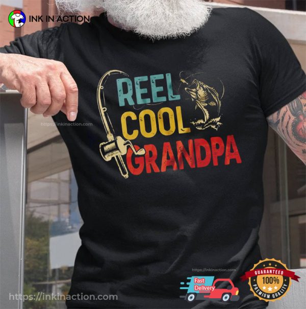 Reel Cool Grandpa Fishing Shirts