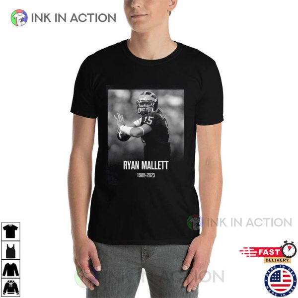 Rest In Peace Ryan Mallett 1988-2023 Vintage T-Shirt