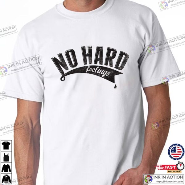 Retro No Hard Feelings Graphic T-shirt