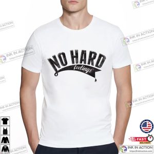 Retro No hard feelings Graphic T shirt 3 Ink In Action