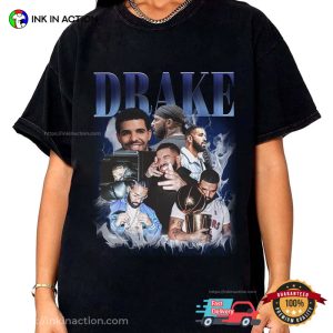 Retro Rapper Drake Fanmade Music Shirt