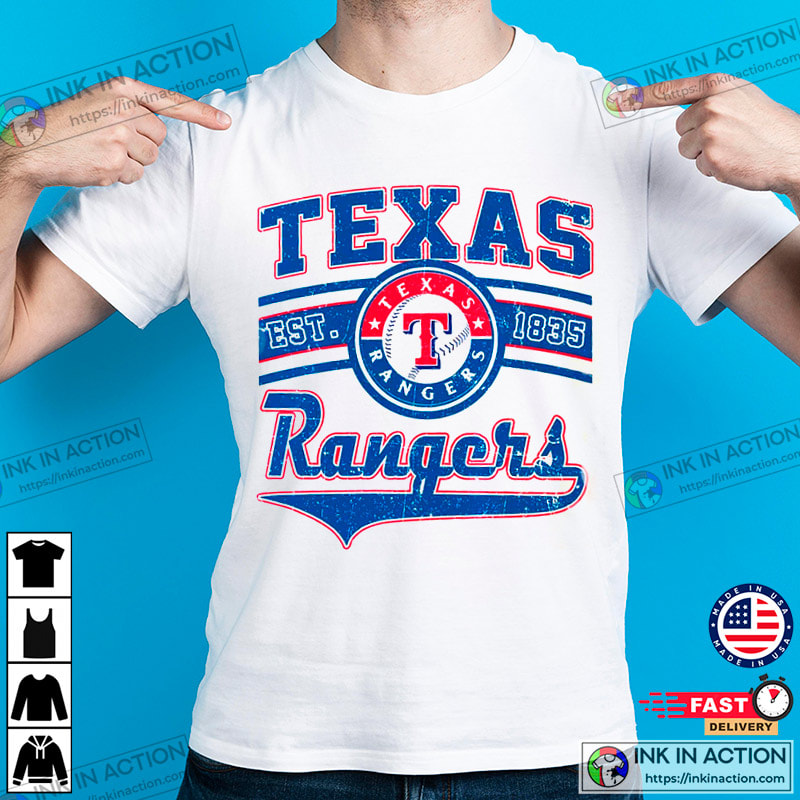 MLB Texas Rangers Men's Sublimated V-Neck Jersey - M, One Color