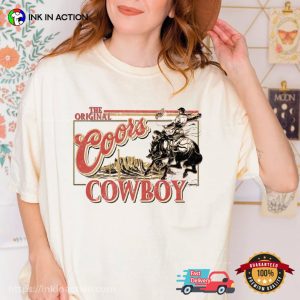 Retro The Original Coors cowboy shirt 4 Ink In Action