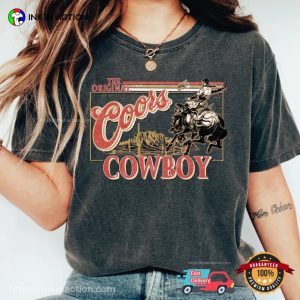 Retro The Original Coors cowboy shirt 5 Ink In Action