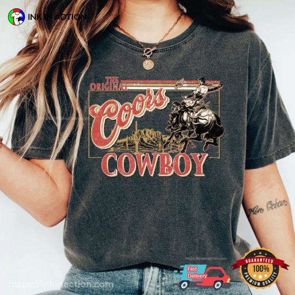 Retro The Original Coors Cowboy Shirt