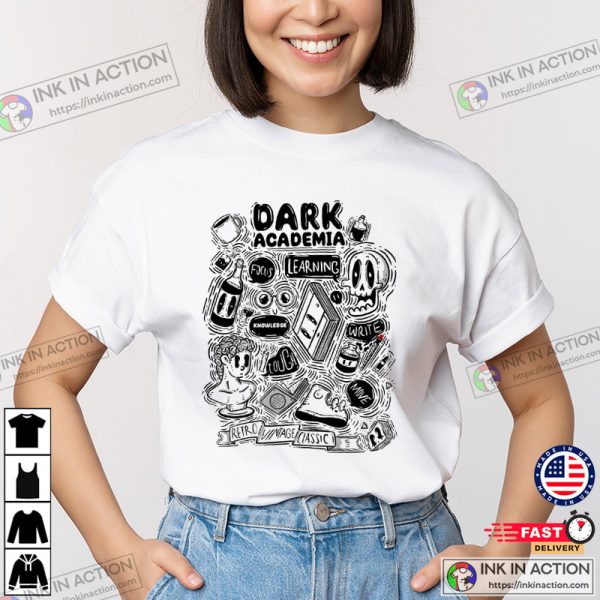 Retro Vintage Classic Dark Academia Shirt