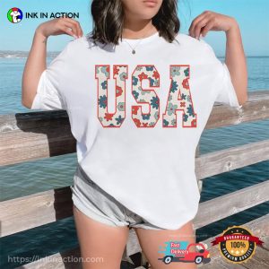 Retro American Independence Day 4th Of July Sublimation Shirt