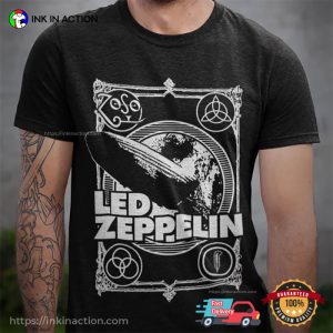 Retro led zeppelin mothership Graphic T shirt 3