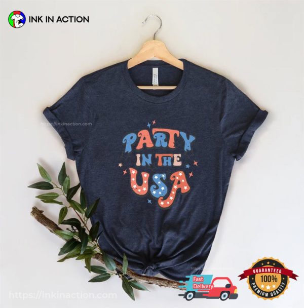 Retro Party In The USA Shirt