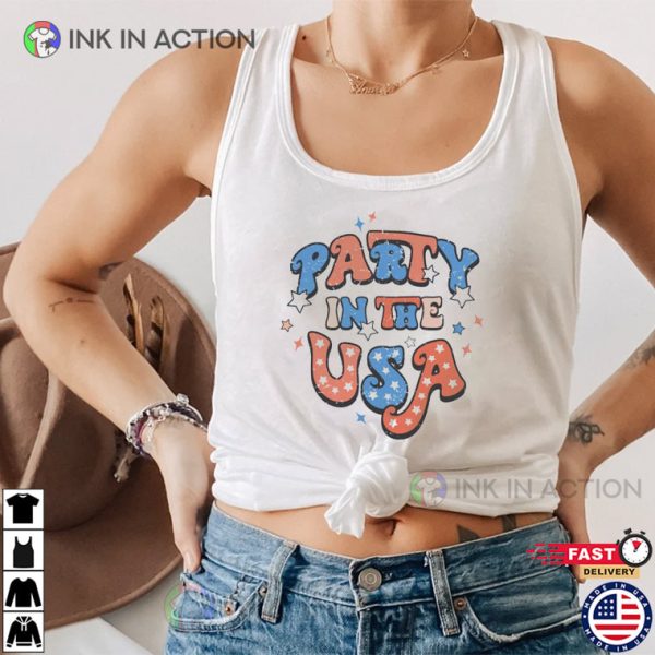 Retro Party In The USA Shirt