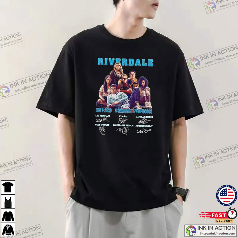 Vintage Riverdale High School T-Shirt - Ink In Action