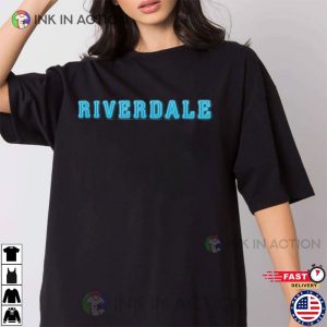 Riverdale Logo Graphic T Shirt 2 Ink In Action