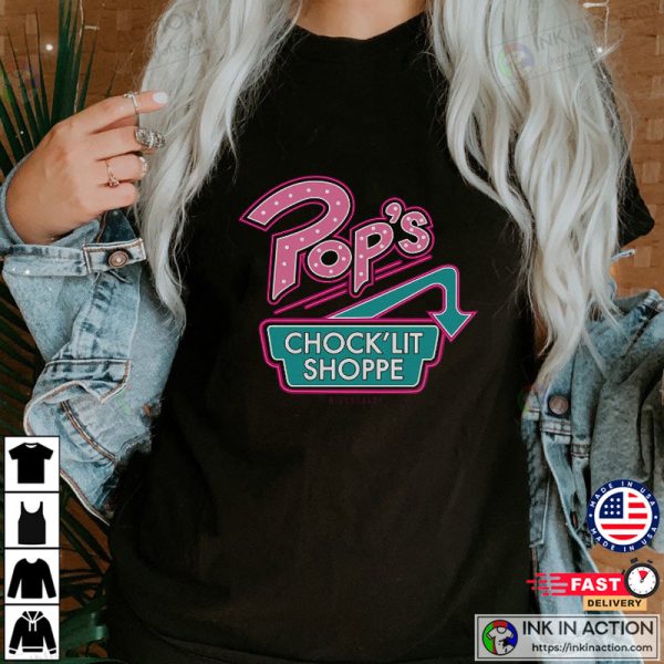 Riverdale Pops Neon Logo T-Shirt