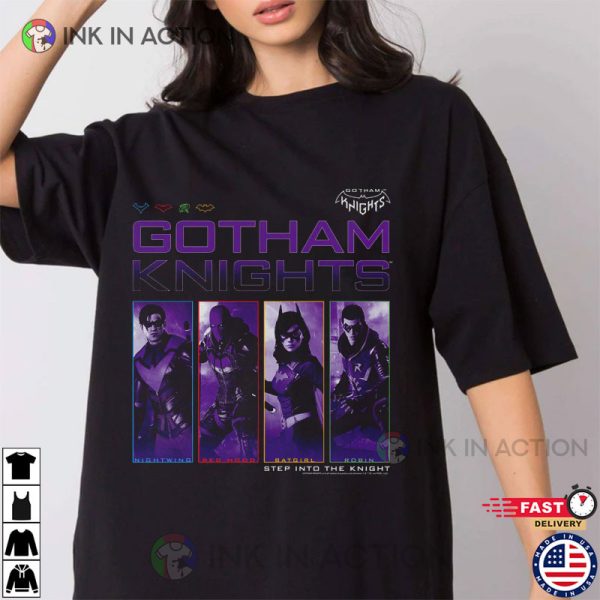 Robin Night Wing Red Hood Batgirl Gotham Knights Shirt